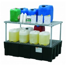 Rayonnage petits r&eacute;cipients 224 l 2 ou 3 niveaux