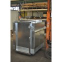 Cuve fermée acier élingable pour 1 IBC de 1000 L