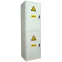 Armoire modulable ht 1950 mm 2 compartiments séparés 1 corrosif