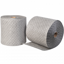 2 Rouleaux d'absorbant tous liquides 41 cm x 46 m simple épaisseur