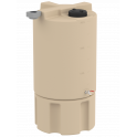 Récupérateur d'eau de pluie hors sol pour gouttière 300 l BEIGE