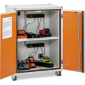 Armoire Anti feu (60mn) pour batteries Lithium modèle PREMIUM 8/10 pieds