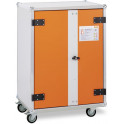 Armoire Anti feu (60mn) pour batteries Lithium modèle STANDARD 8/10 roulettes