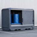 Cuve fermée 2 IBC 1000 L