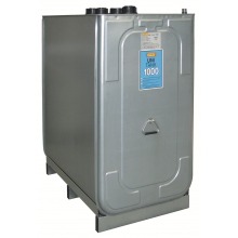 Cuve 1500 l pour le stockage d'huiles usag&eacute;es