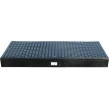 Plateforme en rétention PE recyclé ht 150 mm - vol. 240 l Plateforme en rétention PE recyclé ht 150 mm - vol. 240 l