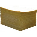 Lot de 100 feuilles d'absorbant produits chimiques 40x50 cm