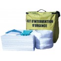 Kit absorbant pour hydrocarbures volume 70 l