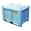 Couvercle pour box logistique PE volume 525 l ou 610 l