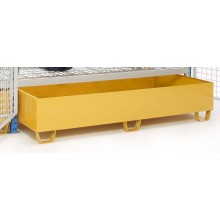 Bac acier pour rayonnage grillag&eacute; prof. 800 m