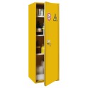 Armoire pour inflammable NF X 08-003 double paroi mod&egrave;le haut 1 porte