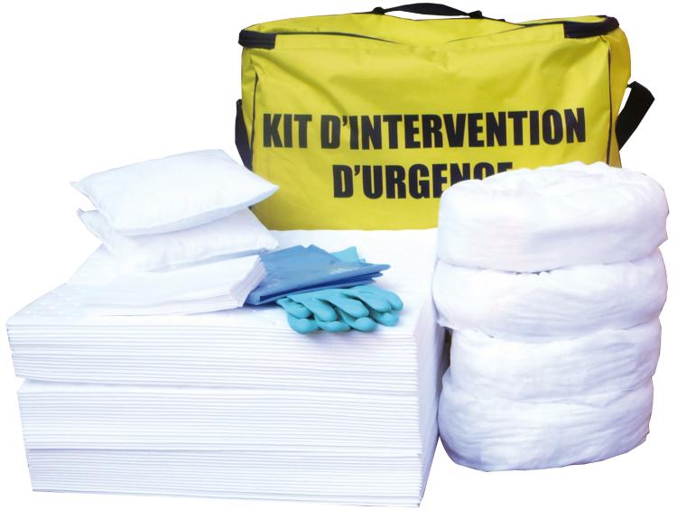 kit absorbant pour hydrocarbures 90 l