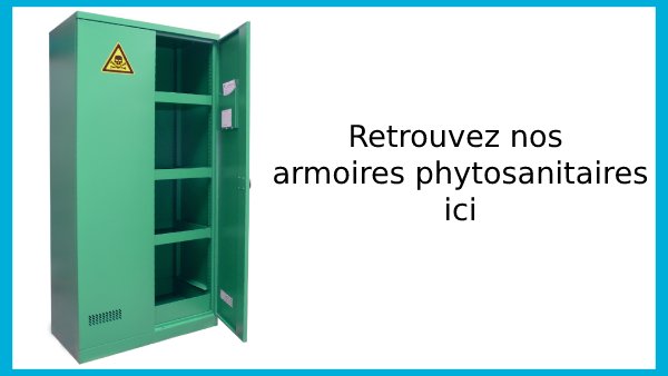 Armoire Phytosanitaire haute 2 portes