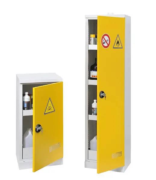 armoire pour produits inflammables 1 porte haute et basse