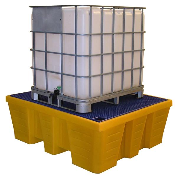 bacde rétention en PEHD pour cuve 1000 l ou cubi ibc